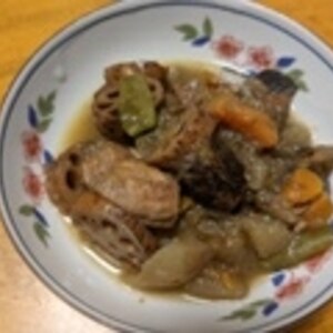 鶏肉と根菜のごった煮